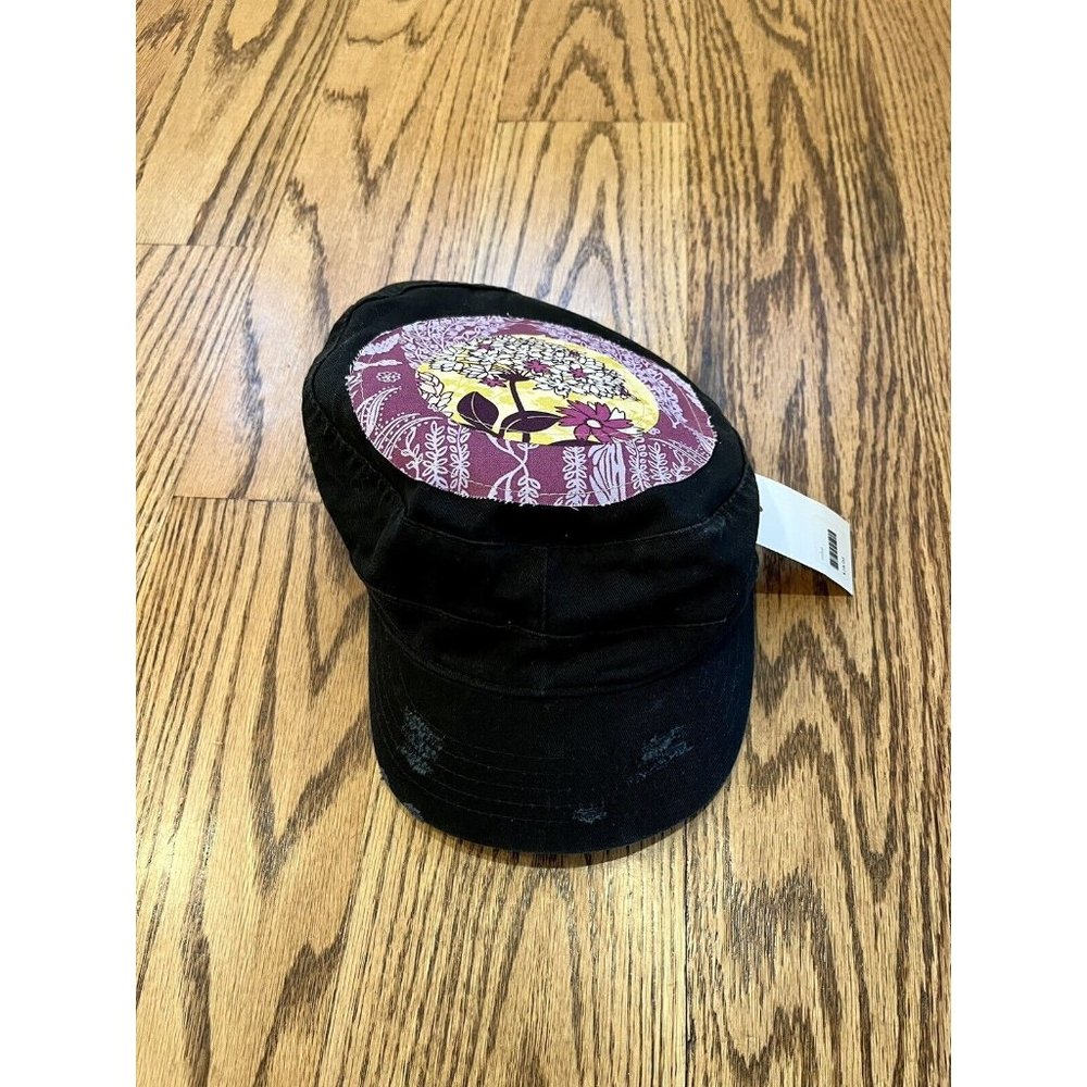 NEW Magical Scraps Hat Military Cadet Cap Womens. Breckenridge Colorado USA Made